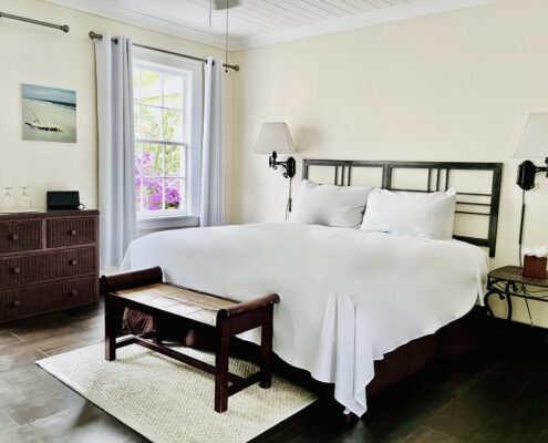 comfy hotel room